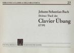 Dritter Theil Der Clavier Übung 