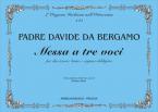 Messa A Tre Voci (Ttb) e Organo Obbligato 
