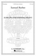 Sure On This Shining Night Standard