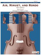 Air, Minuet and Rondo Standard