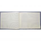 Notenpapier Quart-Format quer (34x27) 20 Systeme 