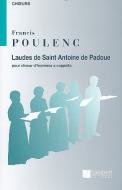 Laudes De St Antoine De Padoue (4 Pieces) Latin 