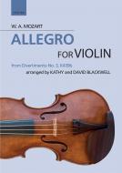 Allegro: from Divertimento No. 3, K439b 