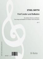 Five songs and ballads op.3 