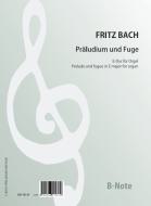 Prelude and fugue in E major for organ 