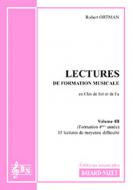 Lectures de formation musicale 4B - Accompagnement 