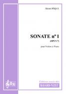 Sonate no. 1 op. 7 
