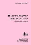 16 leçons d'examen - 2ème année - Accompagnement 