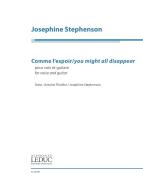 Comme l'espoir - You might all disappear 