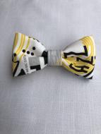 Haarschleife mit Metallclip - Jazz 