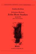 Zehn Horn Studien op. post. (plus zwei Studien) 