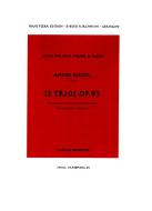 12 Trios op. 92 