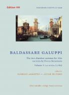 The 2 chamber cantatas for Alto 1 