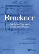 Collezione corale Bruckner - Musica corale sacra - Partitura del direttore 