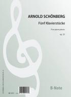 5 pezzi per pianoforte op. 23 