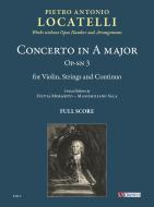 Concerto in La maggiore op-sn 3 