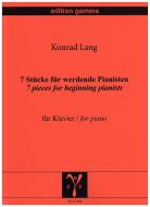 7 pezzi per pianisti principianti 