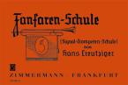 Schule für Fanfare (Signal-Trompete) 