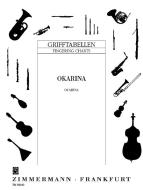 Fingering Table for Ocarina 