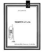 Fingering Table for Trumpet in F, E flat 