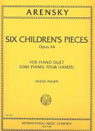 Six Children's Pieces Op. 34 