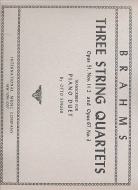 Three String Quartets 