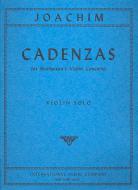 Cadenzas for Beethovens Violin Concerto 