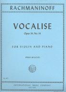 Vocalise, Op. 34 No. 14 