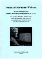 Notenbüchlein für Widmar 