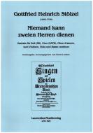 Niemand kann zweien Herren dienen 