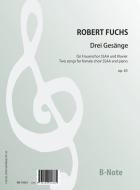 Three songs op.65 
