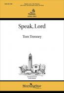 Speak, Lord 