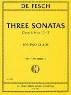 3 Sonatas, Op. 8, Nos. 10-12 