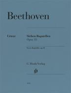 7 Bagatelle op. 33 