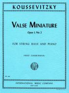 Valse Miniature, Op. 1 No. 2 
