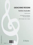 Soirées musicales 2: 4 Duets for two voices and piano 