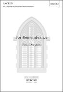 For Remembrance 