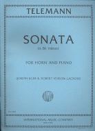 Sonata in B flat minor 