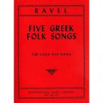 Cinque canzoni popolari greche 