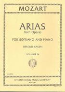 Arias From Operas Vol. 4 for Soprano and Piano 