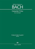 Concerto in F major for two harpsichords Download