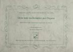 Octo toni ecclesiastici per Organo Download