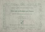 Octo toni ecclesiastici per Organo Download
