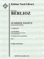 Les Nuits d'été (Summer Nights), Op. 7 No. 5 