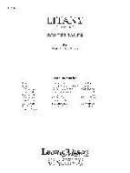 Litany: "In Terra Pax" 