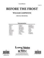 Before The Frost 