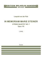 In Memoriam Marie Steiner op. 176 Standard