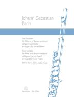 4 Sonate per flauto e basso continuo/clavicembalo obbligato BWV 1034, 1035, 1030, 1032 Standard