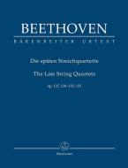I Quartetti per archi tardivi op. 127, 130-133, 135 Standard