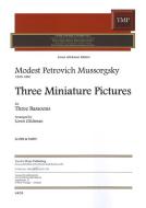 3 Miniature Pictures 